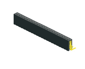 1.27mm 90度单排排母