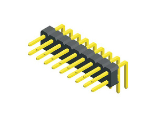 2.0mm 弯针双排排针