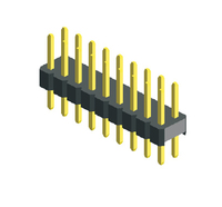2.0mm 直针双排双塑排针